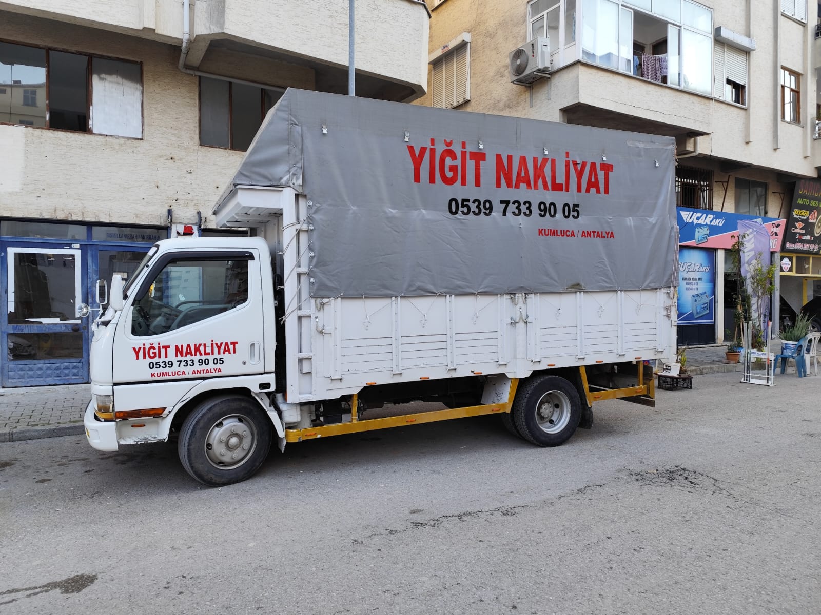 Kumluca Yiğit Nakliyat firmasının hizmet resmi