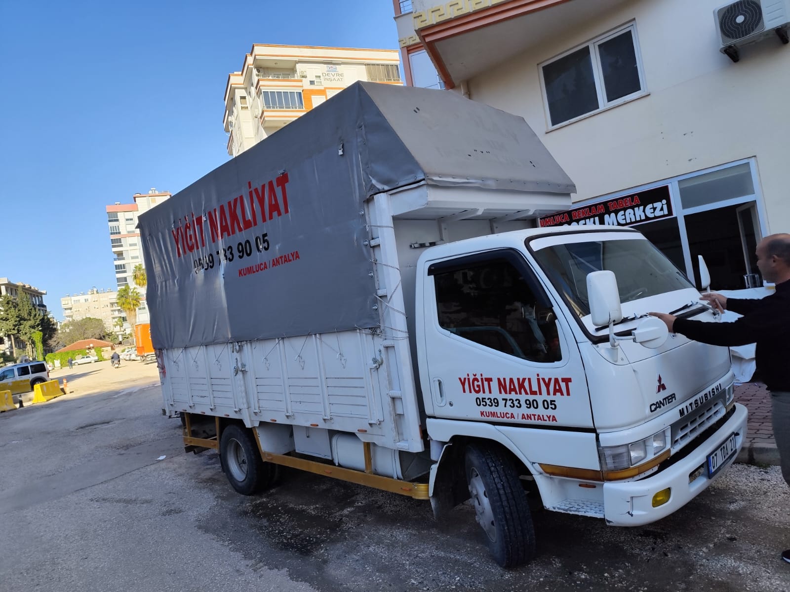 Kumluca Yiğit Nakliyat firmasının hizmet resmi