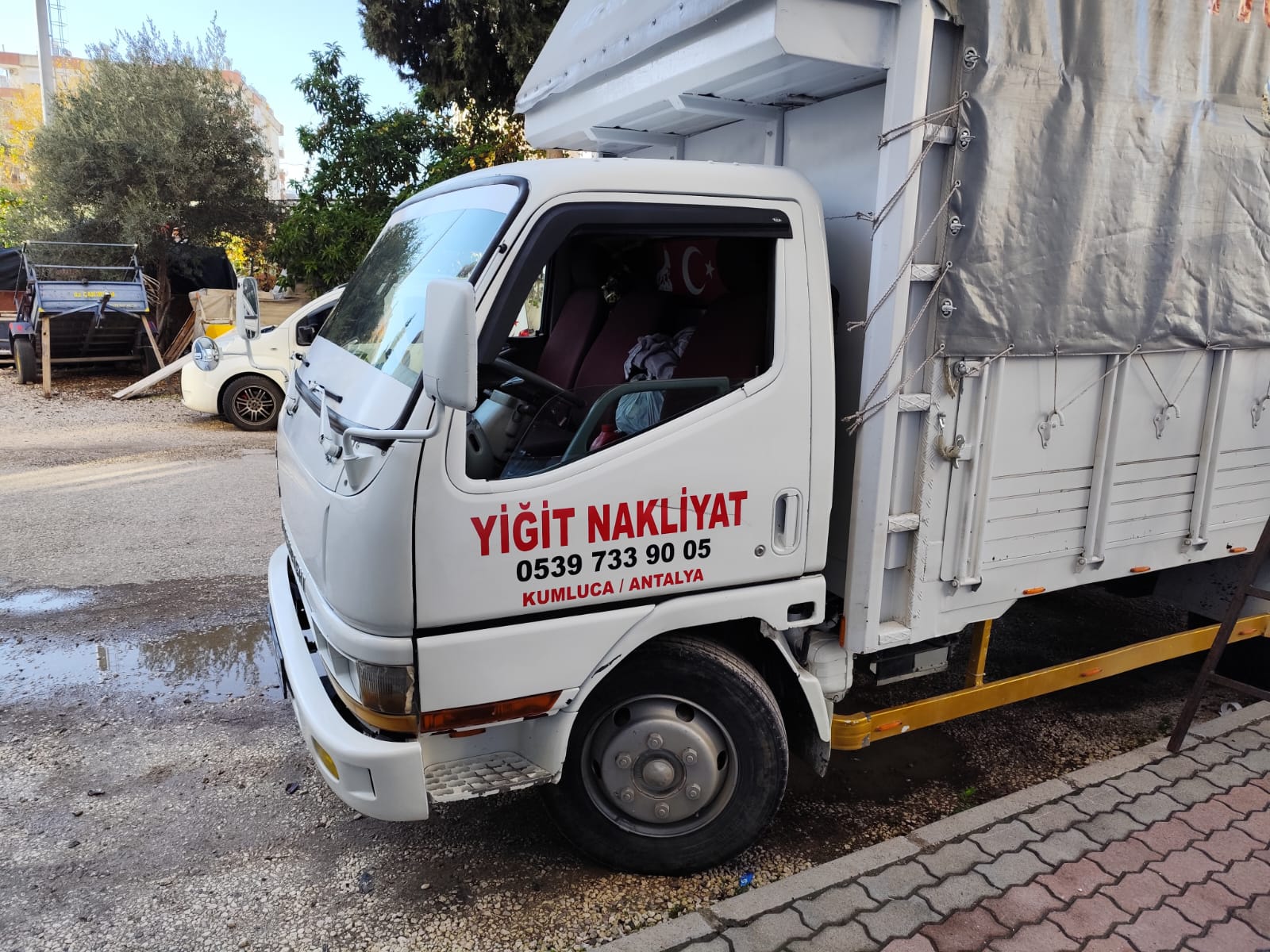 Kumluca Yiğit Nakliyat firmasının hizmet resmi