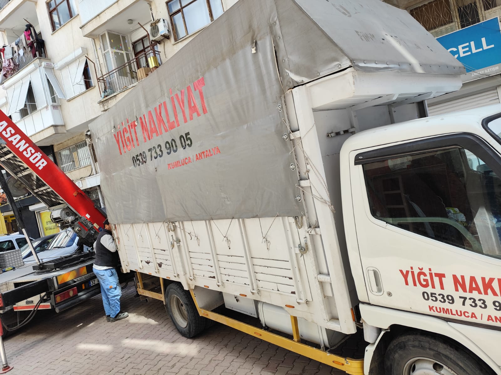 Kumluca Yiğit Nakliyat firmasının hizmet resmi