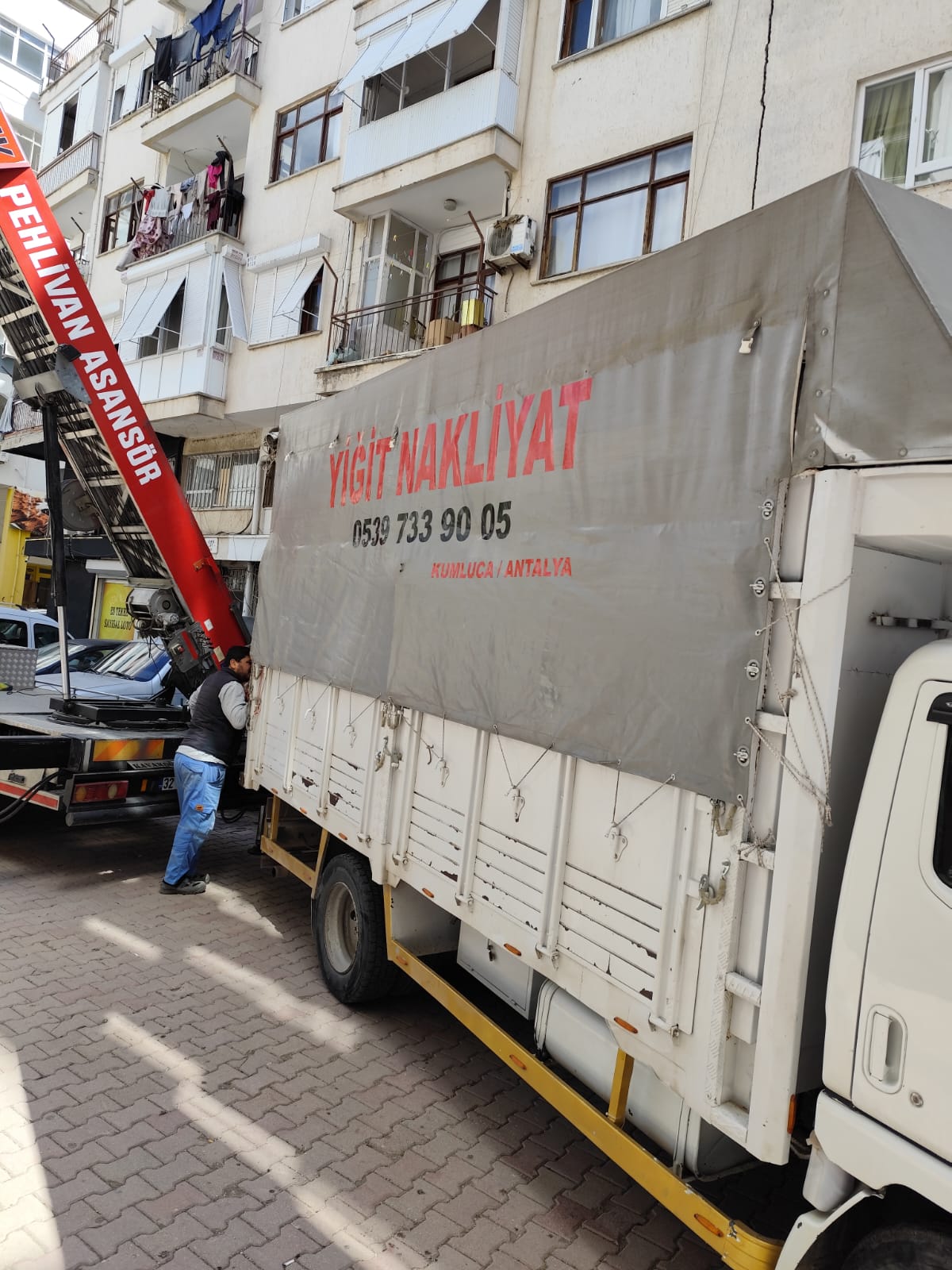Kumluca Yiğit Nakliyat firmasının hizmet resmi