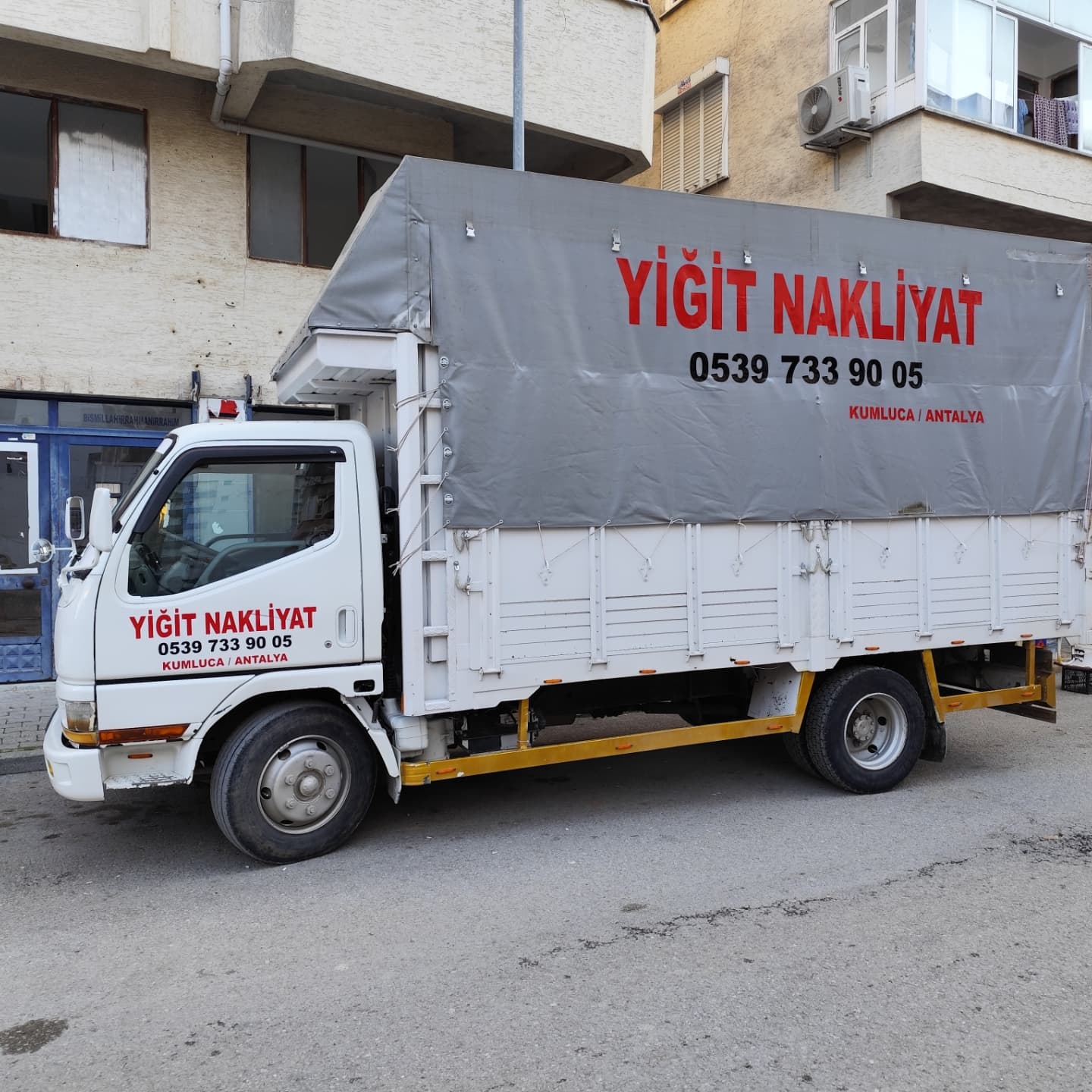 Kumluca Yiğit Nakliyat firmasının hizmet resmi