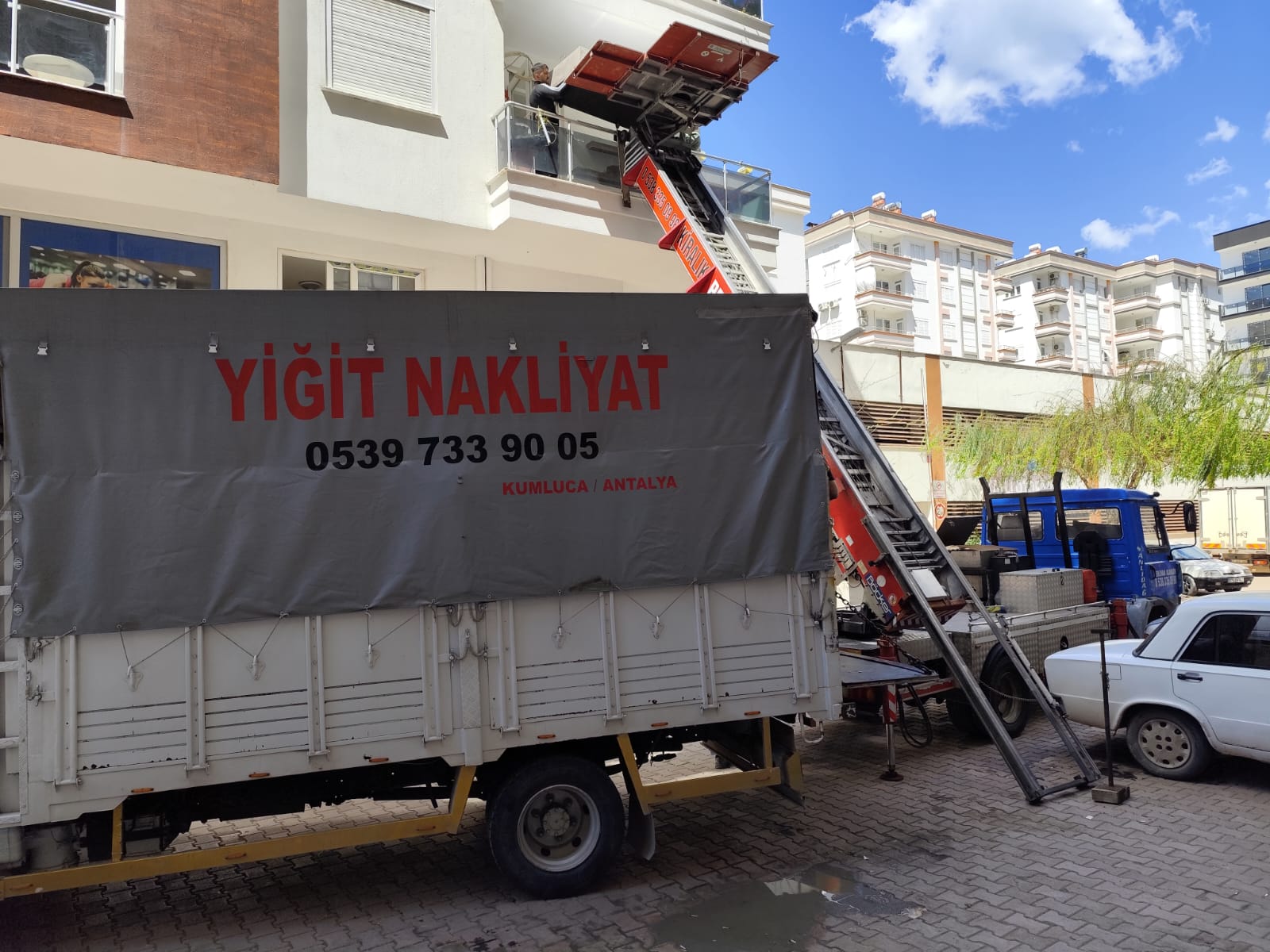 Kumluca Yiğit Nakliyat firmasının hizmet resmi
